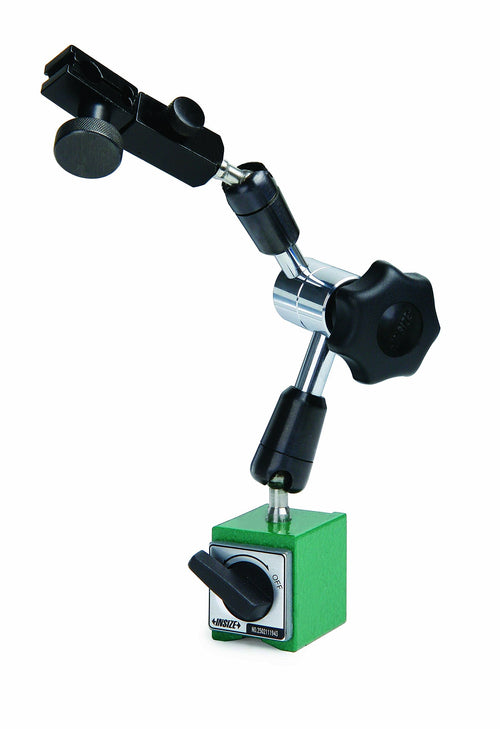 INSIZE 6224-40E Mini Magnetic Stand, Applicable Holding Stem, 3/8" Diameter