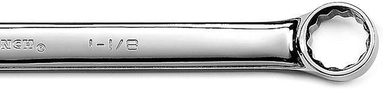GEARWRENCH 12 Pt. Long Pattern Combination Wrench, 1-1/8" - 81734