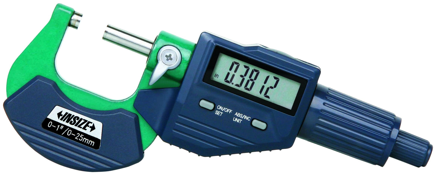 INSIZE 3109-50E Electronic Outside Micrometer, 1-2"/25-50 mm