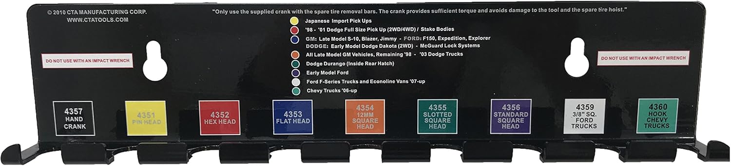 CTA Tools 4380 Spare Tire Tool Kit - 32 Inches