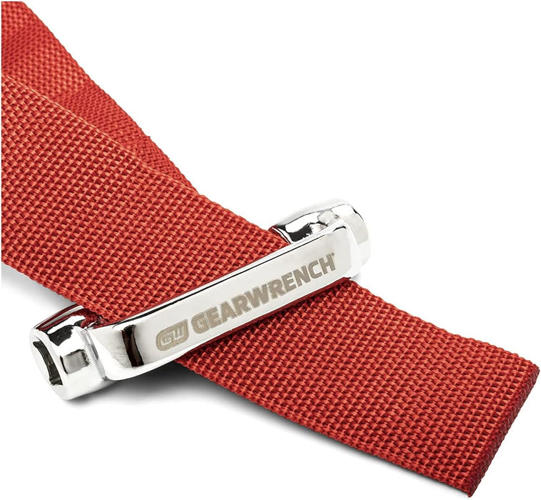 GEARWRENCH 3529D Heavy-Duty Oil Filter Strap Wrench, 3/8" & 1/2" Drive