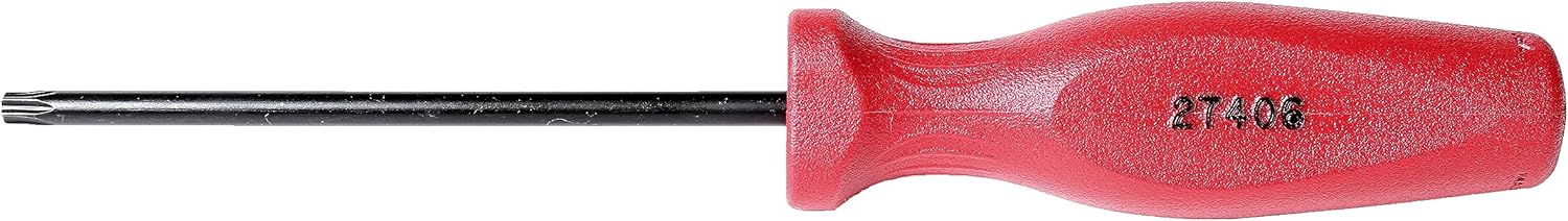 Mayhew Tools 27406 USA Torx Screwdriver, Red, T25 x 4-Inch