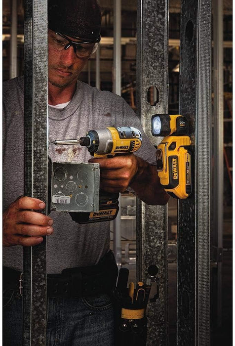 DEWALT DCL044 20V MAX LED Work Light, Magnetic, Freestanding and Clip-On (Bare Tool Only)