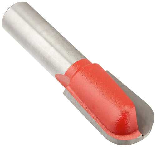 Freud 18-122: 3/8" Radius Round Nose Bit with 1/2" shank, 2-13/16" overall length, Perma-shield Coating Red