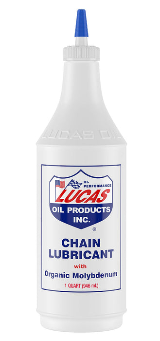 Lucas Oil 10014 Chain Lubricant with Organic Molybdenum, 1 Quart