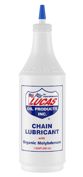 Lucas Oil 10014 Chain Lubricant with Organic Molybdenum, 1 Quart