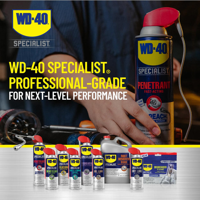 WD-40 300486 Specialist Penetrant with Flexible Straw, 13.5 oz.