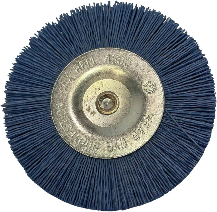 Dico 7500043 Nyalox 4" Wheel Brush Kit, 3 piece