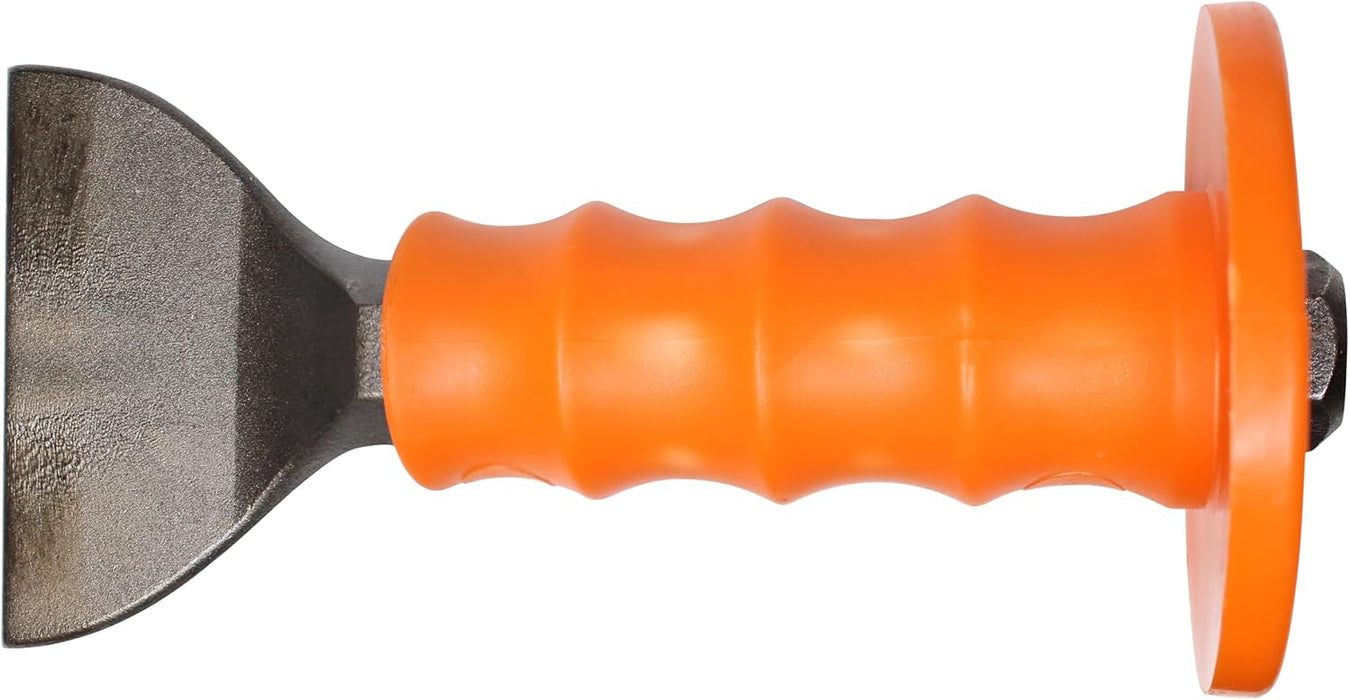 Mayhew Select 35105 3-1/2-by-7-1/4-Inch Handguarded Mason Chisel