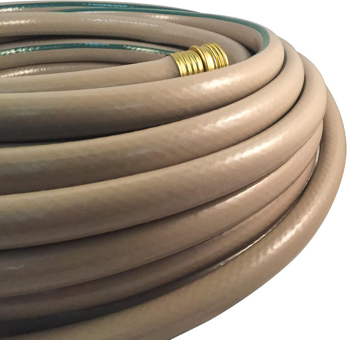 Flexon FAW5825 5/8" x 25ft Medium Duty Garden Hose – Kink-Resistant, Durable Vinyl, Leak-Proof Couplings, Weather-Resistant, Flexible Water Hose for Lawn, Garden, and Outdoor Use