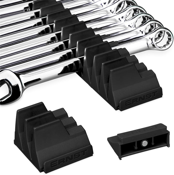 Ernst Manufacturing Wrench Pro - Modular Wrench Organizer for 40 Tools with Magnetic Base - Made in the USA