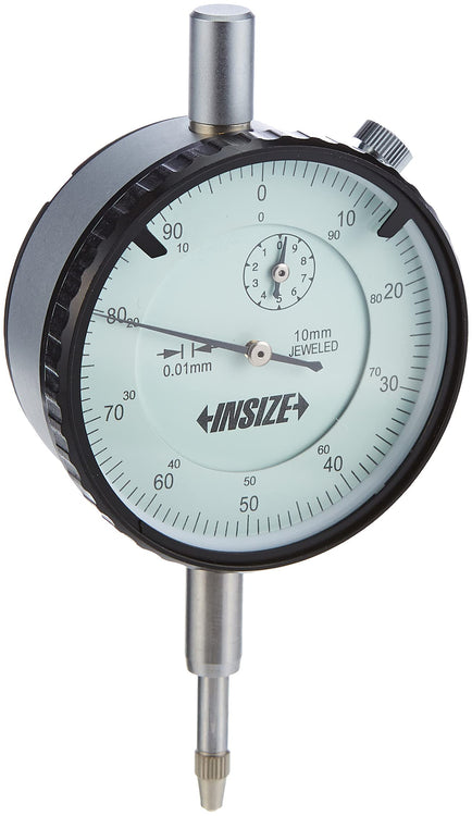 INSIZE 2308-10A DIAL Indicator, 10mm, Lug Back