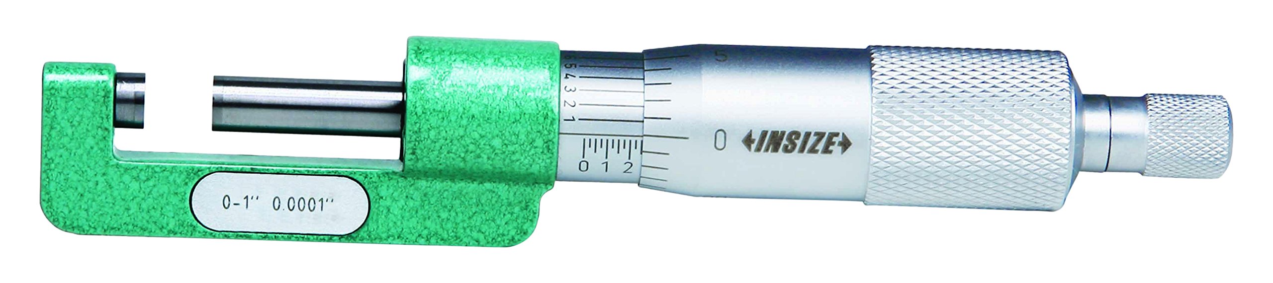INSIZE 3292-4 Hub Micrometer, 3" - 4", Graduation 0.0001"