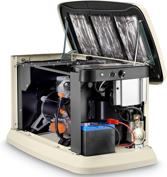 Generac 7226 Guardian 18kW Home Standby Generator, Durable All Aluminum, WiFi Enabled with G-Force Engine, Easy to Use, Whole House Power Backup, Smart Outage Solution - Bisque