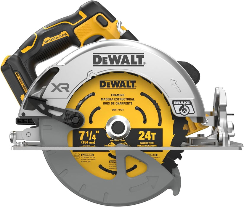DEWALT DCS590B 20V MAX XR Brushless Cordless 7-1/4 in. Circular Saw (Tool Only)
