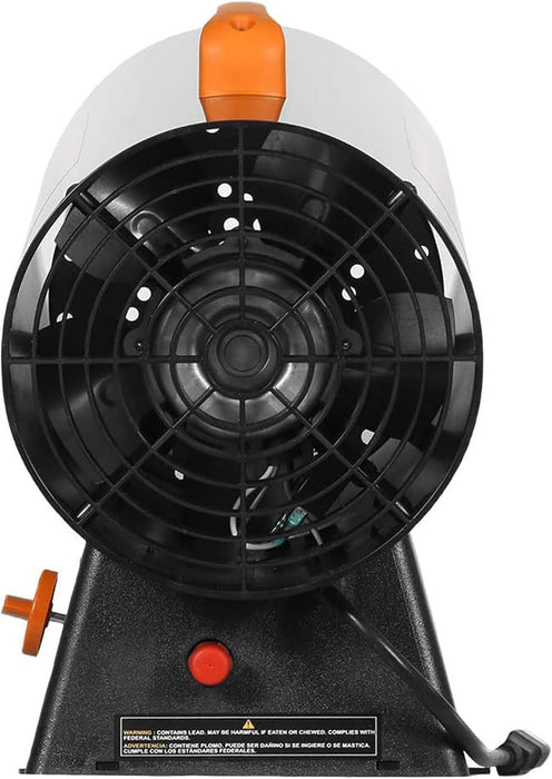 Remington REM-125V-GFA-O 125,000 BTU LP Propane Forced Air Heater, For Warehouses, Construction Sites, and Workshops