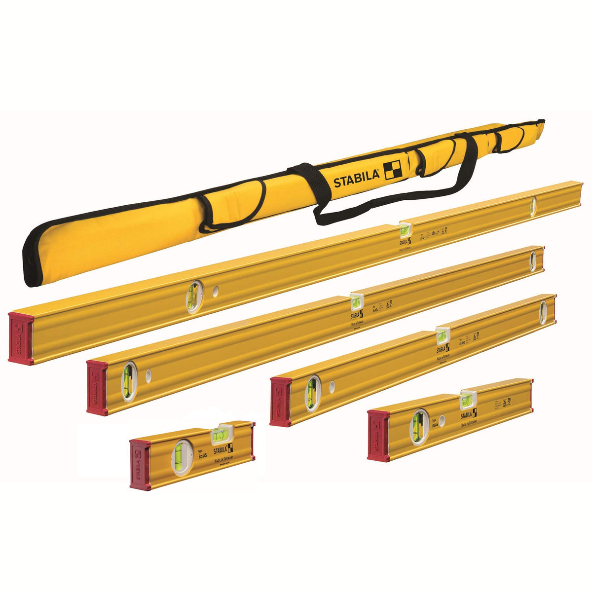 Stabila (29872) STAB 80 AS-2 5 Level Set — Contractor Tool Supply, a ...