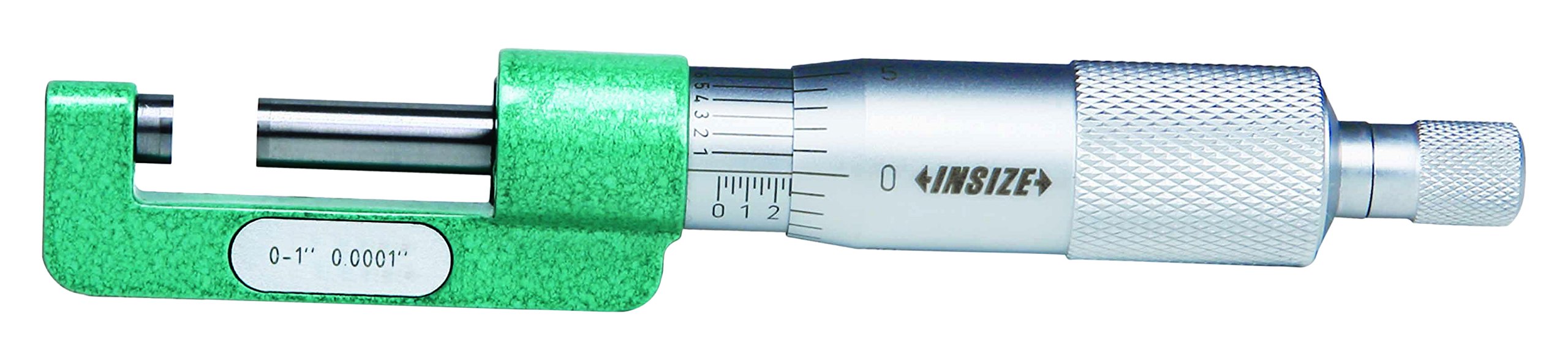 INSIZE 3292-1 Hub Micrometer, 0" - 1", Graduation 0.0001"