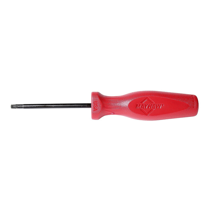 Mayhew Tools 27404 USA Torx Screwdriver, Red, T20 x 3-Inch