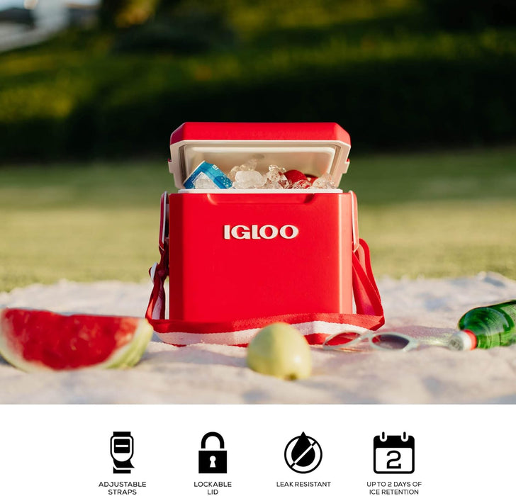 Igloo 11-Quart Tag Along Too Strapped Picnic Style Cooler