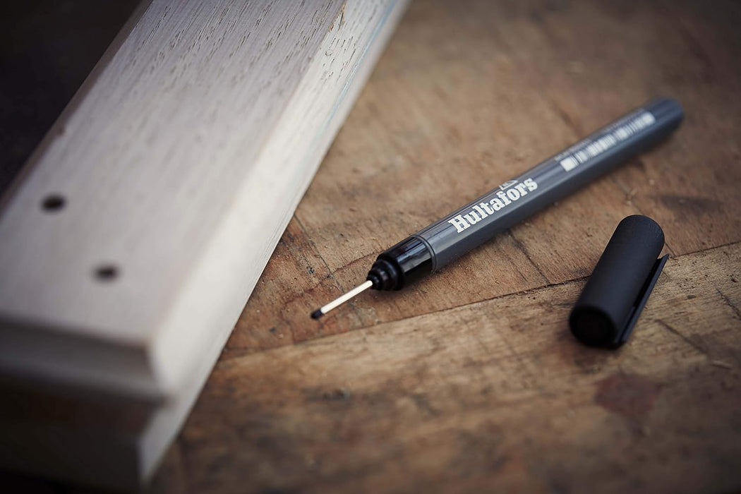 Hultafors Tools 650310 Ink Deep-Hole Marker HIDHM B Schwarz (Pack of 1)