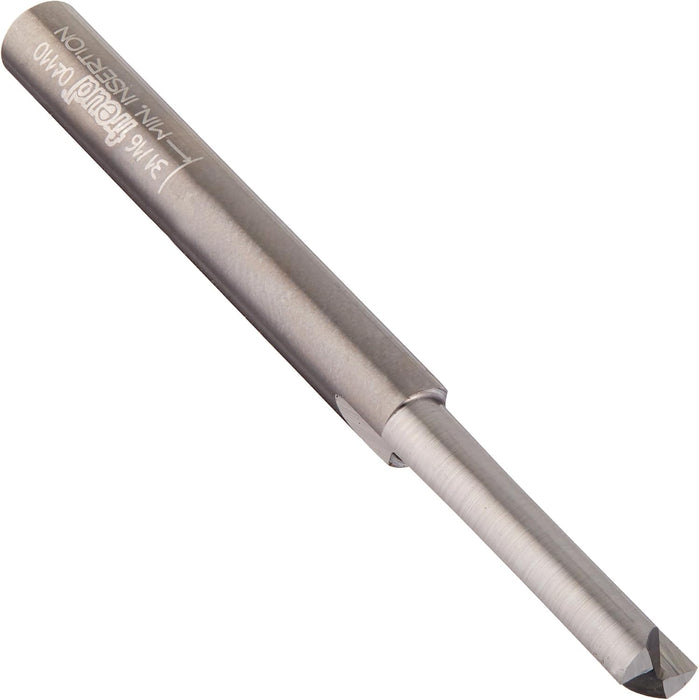 Freud Double Flute Straight Bit with 1/4" Shank, 1" Carbide Height, 1/4" Diameter - 04-110