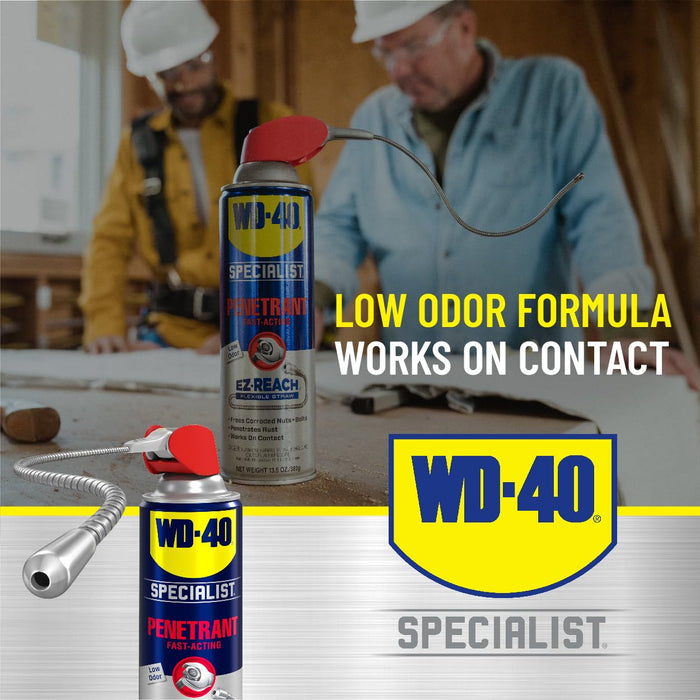 WD-40 300486 Specialist Penetrant with Flexible Straw, 13.5 oz.