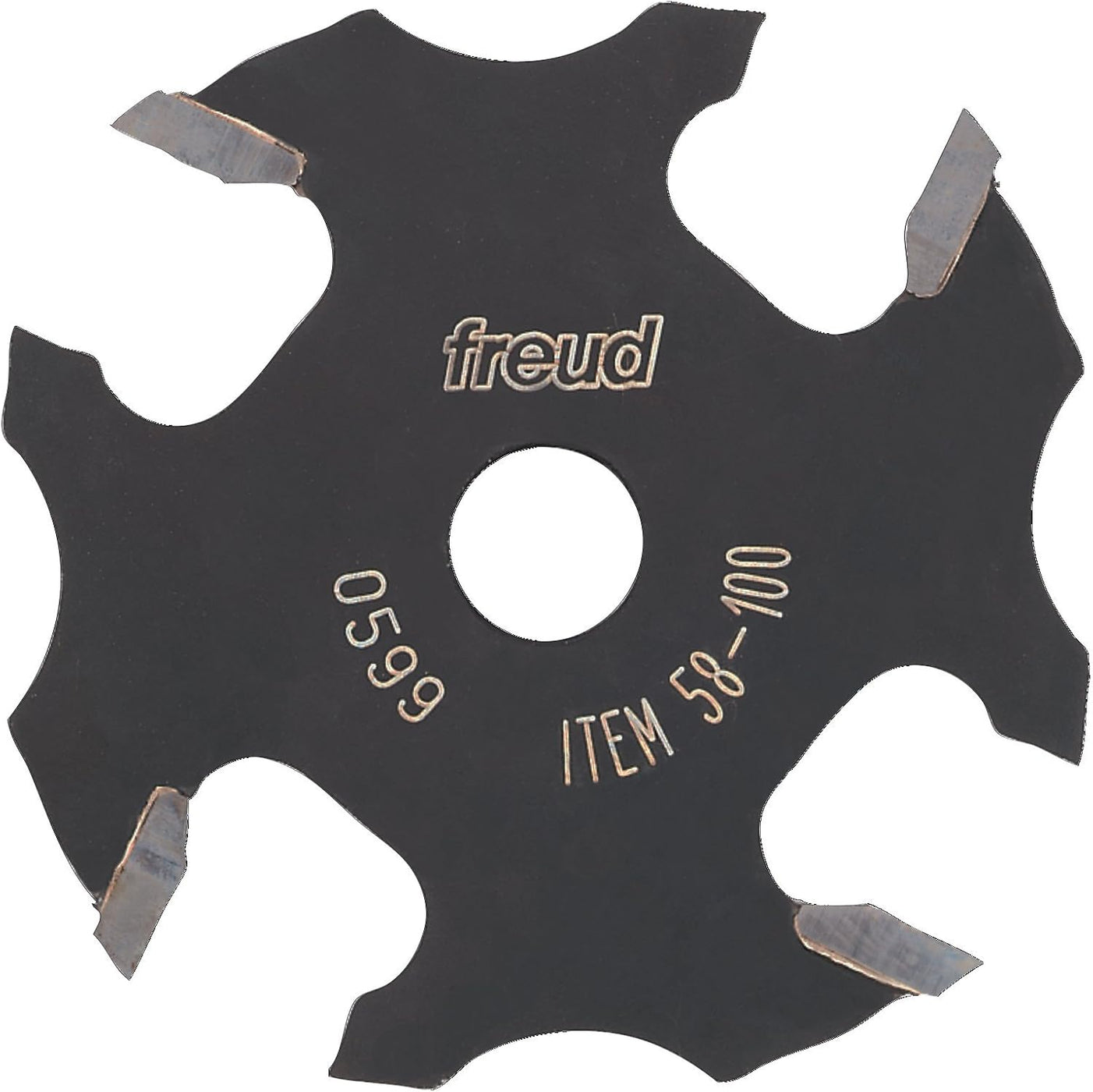 Freud 58-100 Slot Carbide Tipped Four Wing Slotting Cutter, 9/16