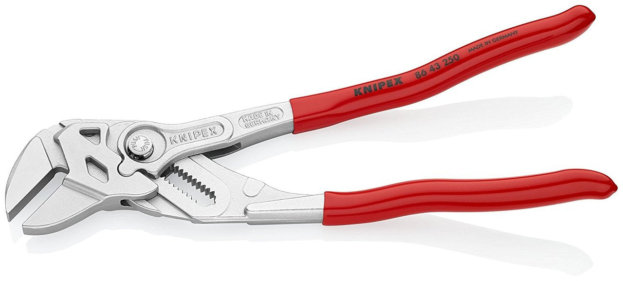 KNIPEX 10" Pliers Wrench with Angled Handles