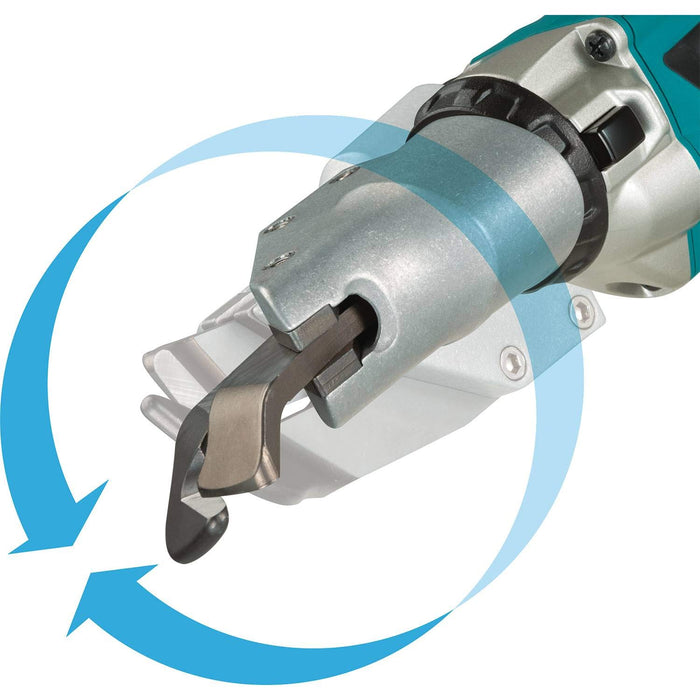 Makita XSJ04Z 18V LXT Lithium-Ion Brushless Cordless 18 Gauge Offset Shear (Bare Tool)