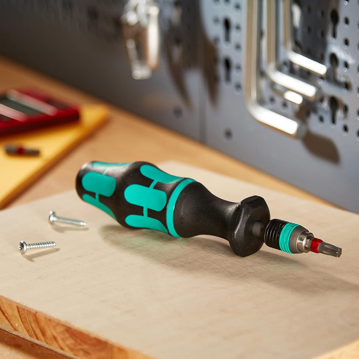 Wera Tools (05074702001) Kraftform 7442 Hexagon Torque Screwdriver, 1/4" Head, 3.0-6.0 Nm Variable Torque Adjustment Range