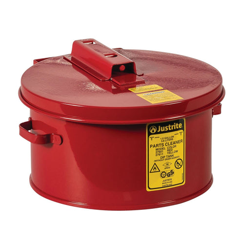 Justrite 27601 1 Gallon, 9-3/8" x 5" Size Dip Tanks