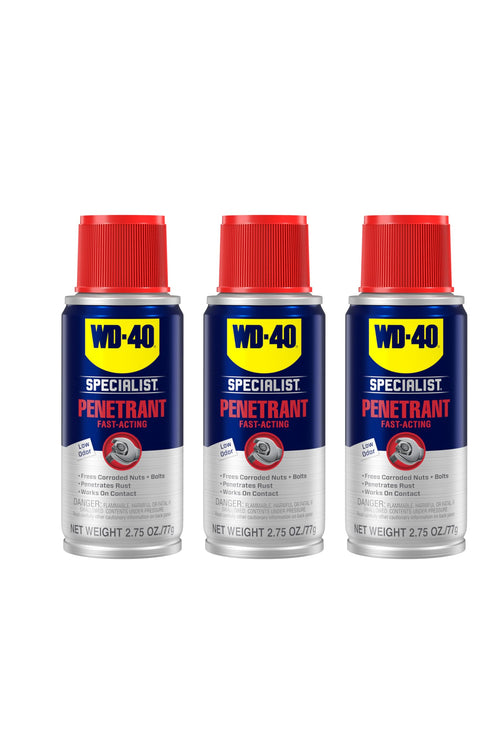 WD-40 300258 Specialist Penetrant 2.75 oz (Pack of 3)
