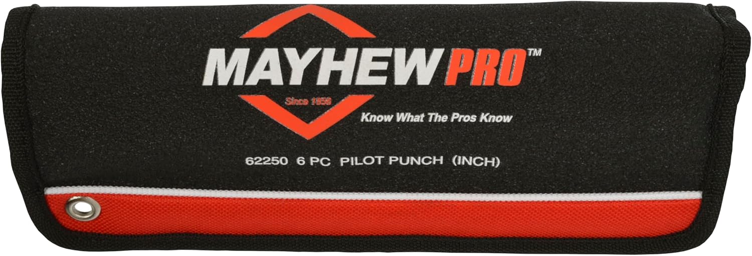 Mayhew Pro 62250 Pilot Punch Kit, 6-Piece