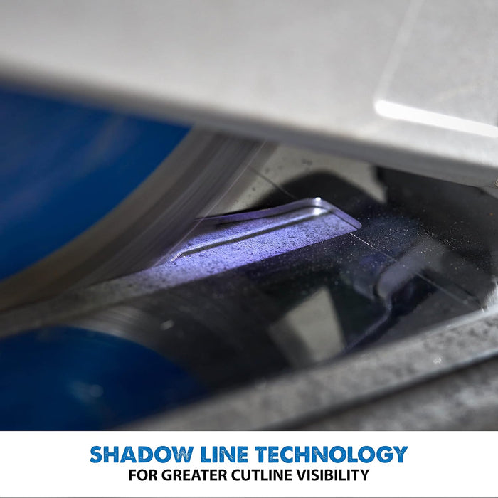 Evolution S210CCS Metal Cutting Circular Saw | 8-1/4" Blade | Cuts Steel Clean & Cool | Adjustable 3" Depth | Chip Collector | No Heat Burr or Sparks | High Torque Motor | TCT Blade Included