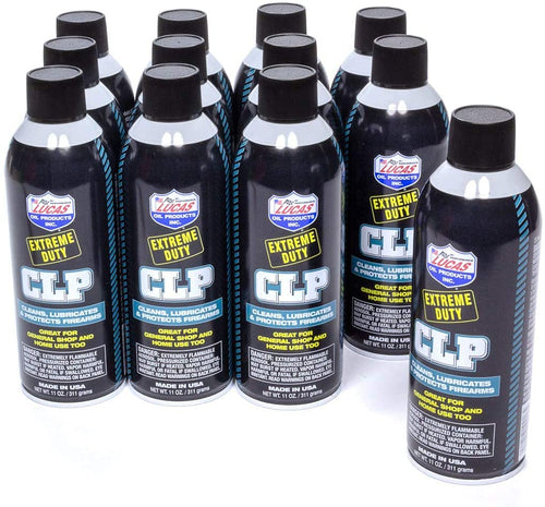 Lucas Oil (10916) Extreme Duty CLP Aerosol Case, 11oz. (Pack of 12)