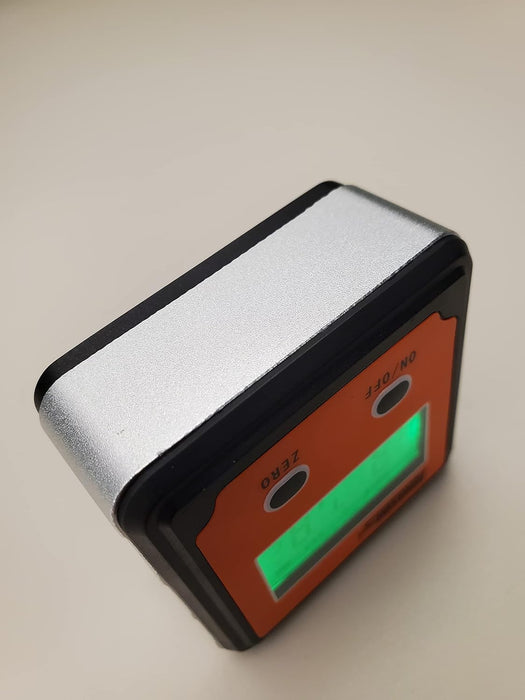 Johnson 1886-0000 Magnetic Digital Angle Locator with 2 Buttons, Digital Pitch & Slope Locator