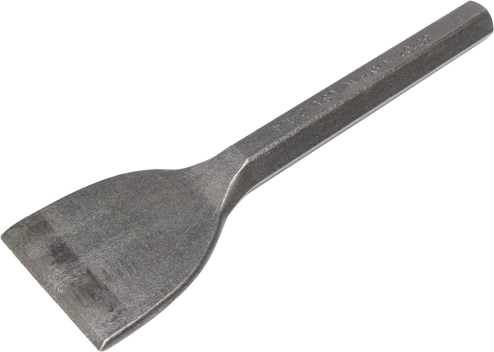 Mayhew Tools 35702 Mason Chisel, 2-1/4" x 7-3/4" Carded, Shot Blast Finish