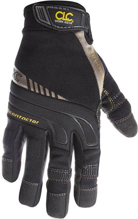 Custom Leathercraft 130XL Subcontractor Flex Grip Work Gloves, X-Large (Pack of 1)