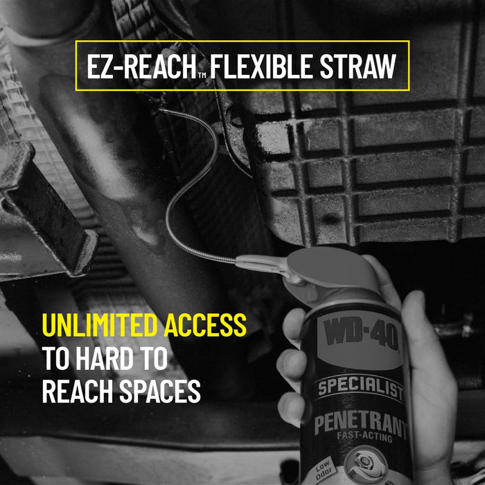 WD-40 300486 Specialist Penetrant with Flexible Straw, 13.5 oz.