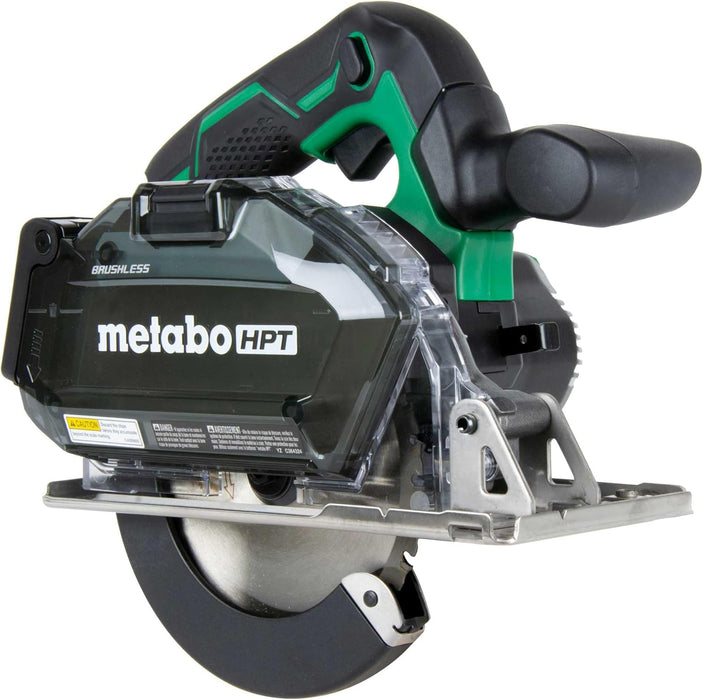 Metabo HPT 18V MultiVolt Cordless Circular Saw Kit | 5-3/8-Inch Metal Cutting Saw | Lifetime Tool Warranty | CD1805DB