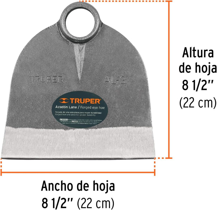 Truper (AL-3) Round Eye Hoes 1.8Lb (0.81Kg)