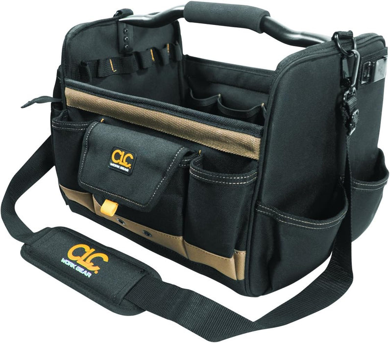 CLC Custom Leathercraft 1578 Open Top Soft Sided Tool Box, 14 in., 31 Pocket