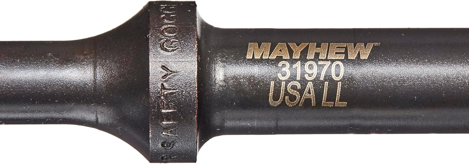 Mayhew Tools 31970 Pneumatic Scraper, 2" x 8-1/2", Black Oxide Finish