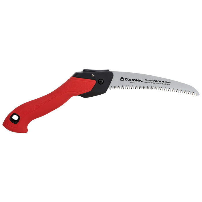 Corona RS16120 Razor Tooth Folding Saw, 7-Inch, Red