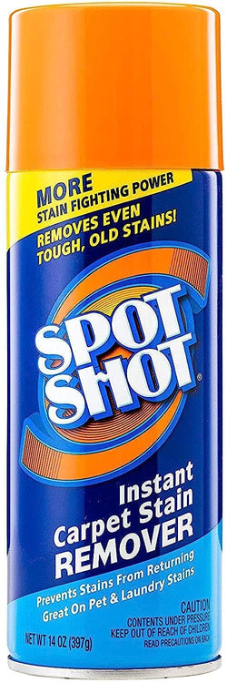 Spot Shot 009868 Instant Carpet Stain Remover, Aerosol, 14 oz