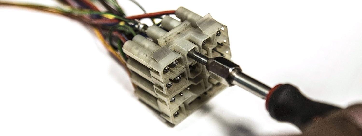 Steelman 95839 23-Piece Universal Terminal Tool Kit for Auto Technicians, Safely Remove Wires from Terminal Block Without Damage