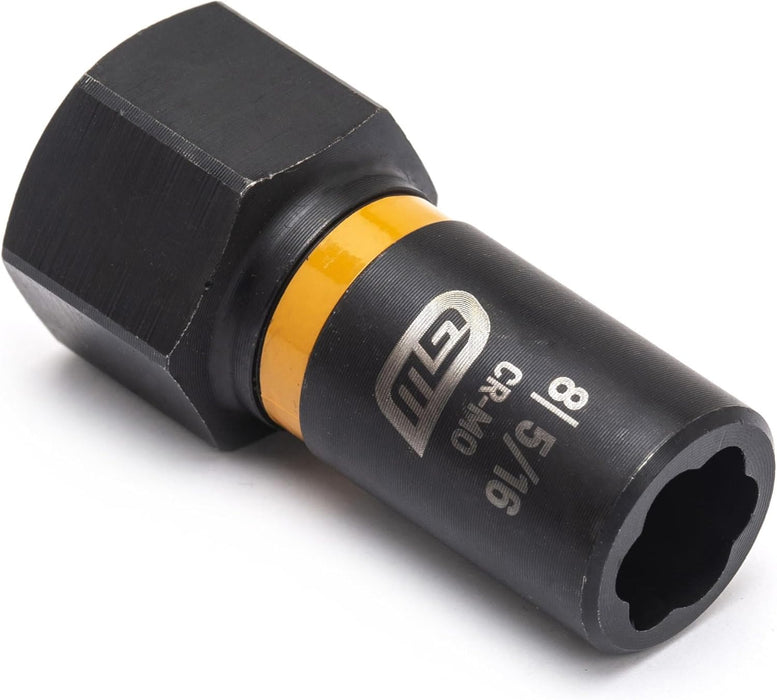 GEARWRENCH 7 Pc. 1/4 & 3/8" Drive Metric Bolt Biter Impact Extraction Socket Set - 87911