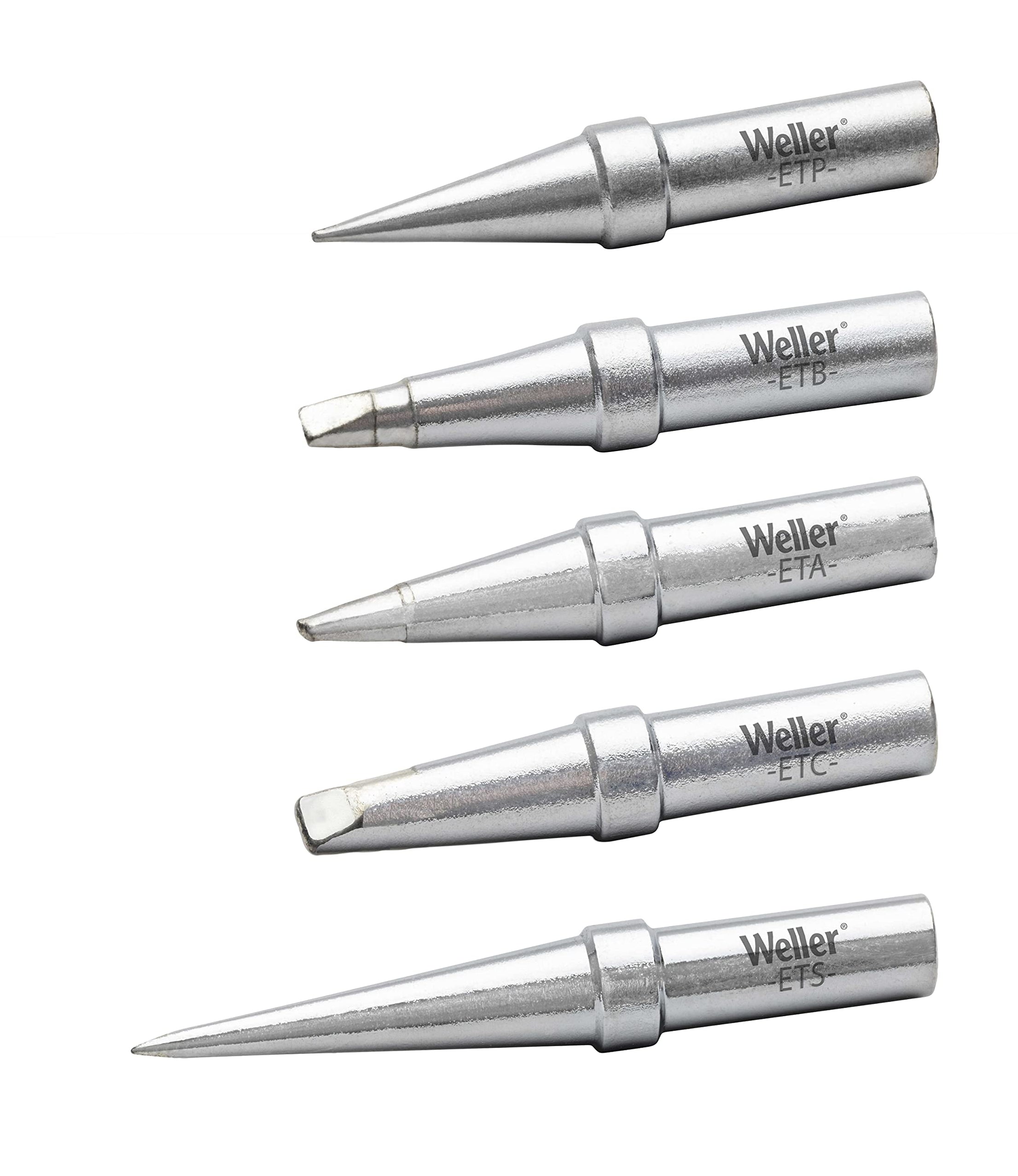 Weller Genuine 5 Piece Tip Set for WE1010NA - ETSET-5 — Contractor Tool ...