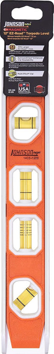 Johnson 1435-1200 12” Magnetic Torpedo Level